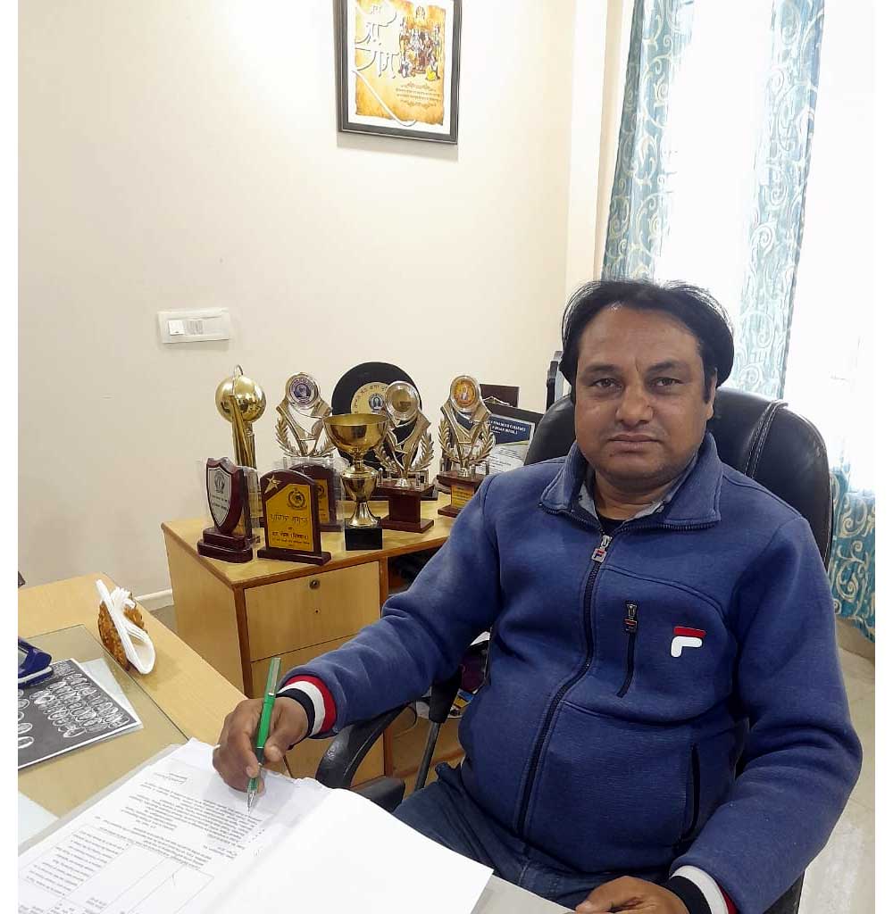 Dr-Vinod-Kumar-Mahajan, mgm-college-of-education-director